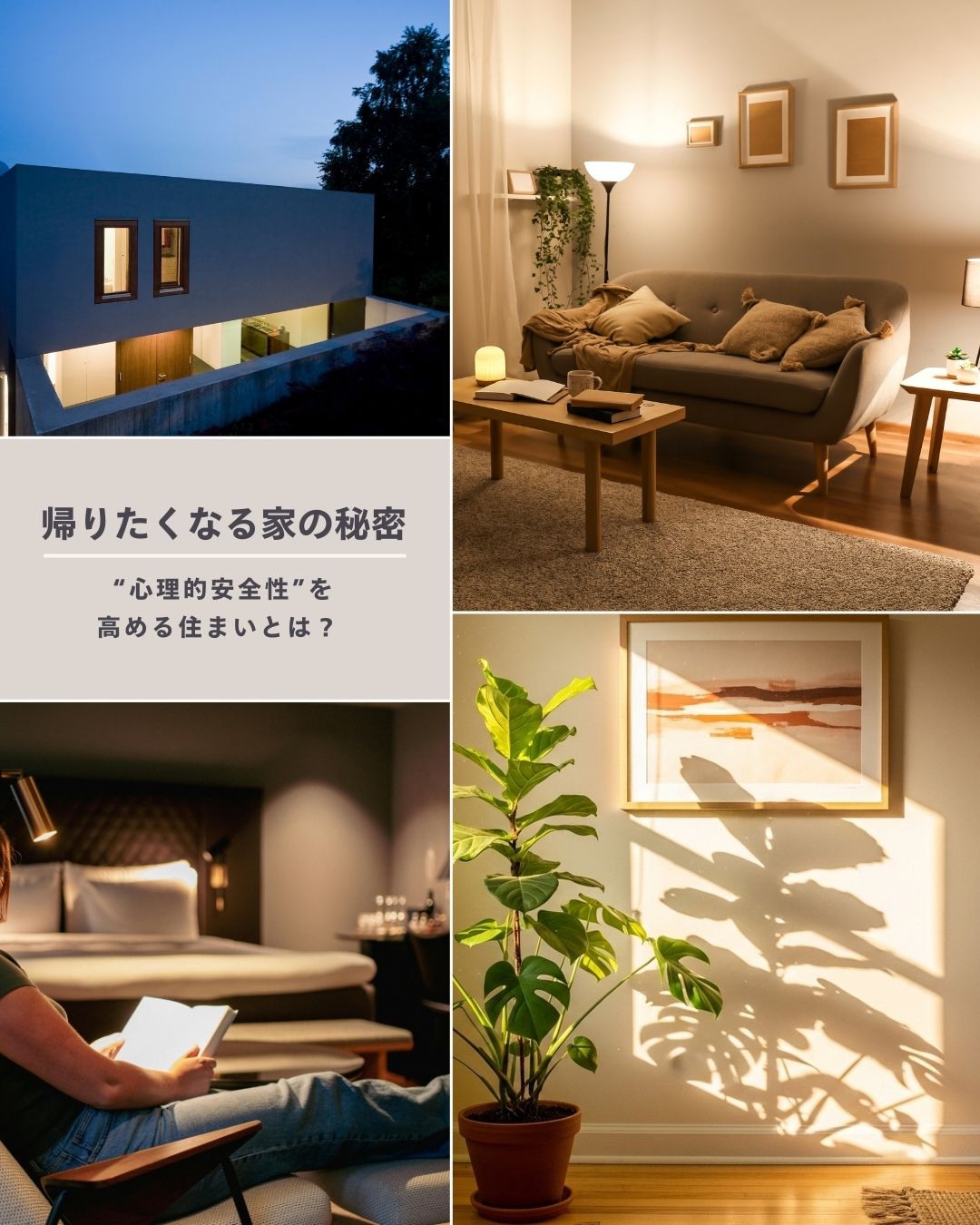 帰りたくなる家の秘密 “心理的安全性”を高める住まいとは